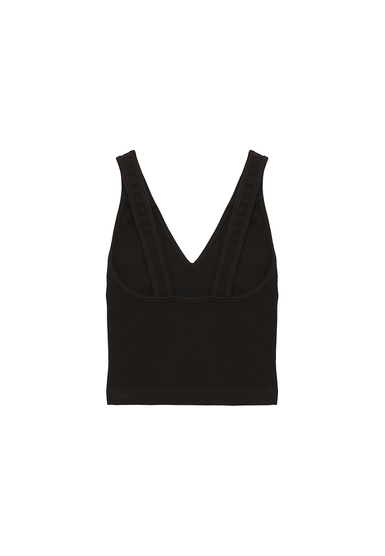 Siyah Seamless Crop Top