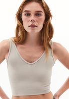 Seamless Crop Atlet ve Barrel-Fit Pantolon Kombini