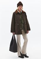 Bayan Çok Renkli Pamuklu Loose-Fit Gömlek