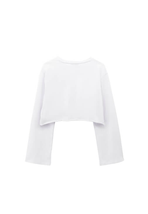 Crop Tişört ve Kargo Pantolon Kombini