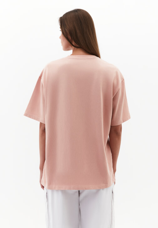 Sıfır Yaka Oversize Tişört ve Kargo Pantolon Kombini