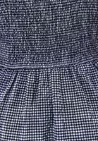 Bayan Çok Renkli Gipe Detaylı Uzun Elbise