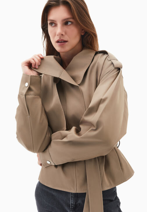 Oversize Ceket ve Bootcut Pantolon Kombini