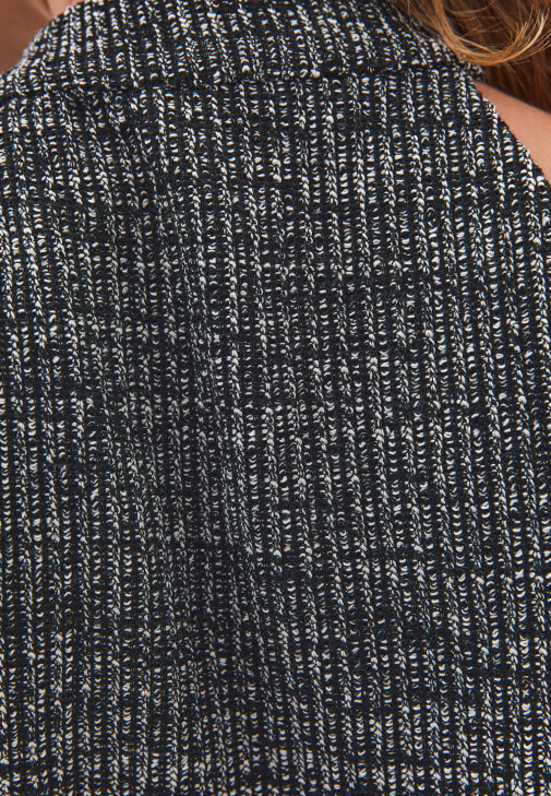 Triko Yelek ve Triko Etek Kombini