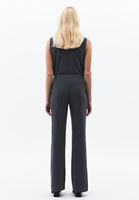 Bayan Füme Yüksek Bel Flare Pantolon