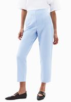 Bayan Mavi Ultra Yüksek Bel Carrot-Fit Pantolon