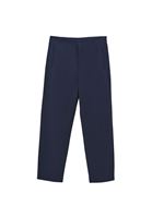 Bayan Lacivert Ultra Yüksek Bel Carrot-Fit Pantolon