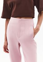 Bayan Pembe Ultra Yüksek Bel Carrot-Fit Pantolon