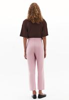 Bayan Pembe Ultra Yüksek Bel Carrot-Fit Pantolon