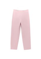 Bayan Pembe Ultra Yüksek Bel Carrot-Fit Pantolon