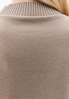 Bayan Kum Beji Yüksek Yaka Crop Kazak