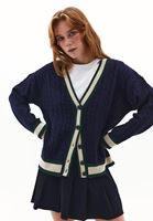 Oversize V Yaka Hırka