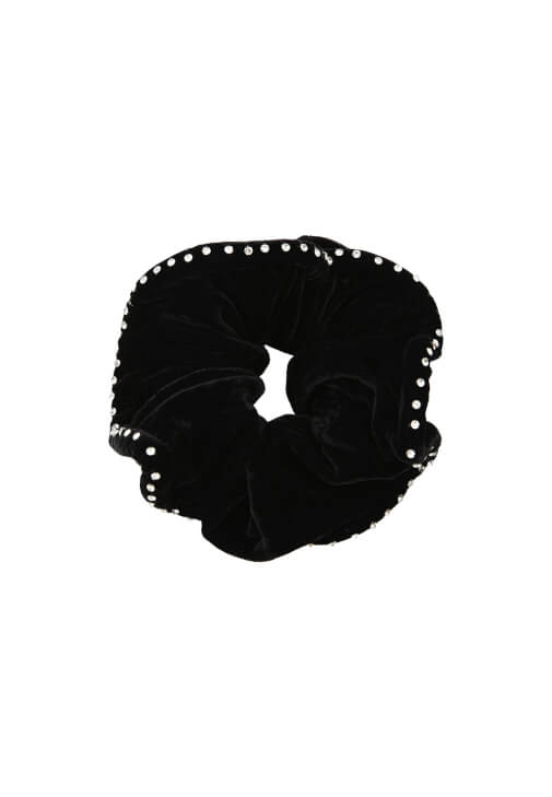 Siyah Taş Detaylı Saç Tokası