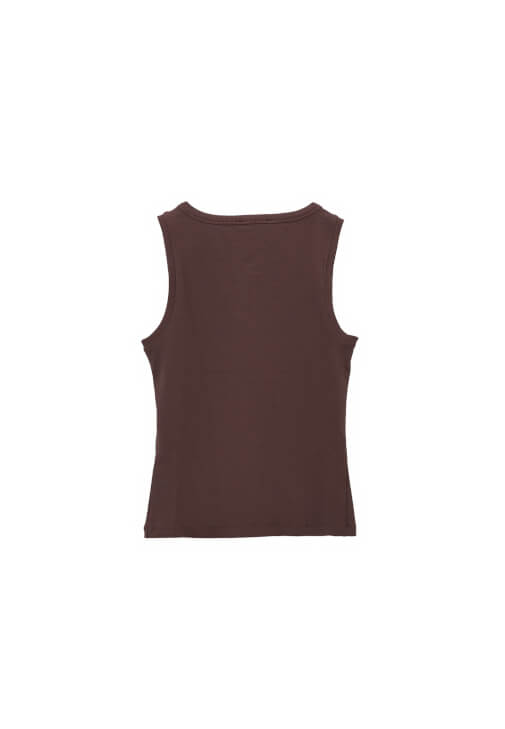 Çıtçıtlı Atlet ve Bootcut Pantolon Kombini