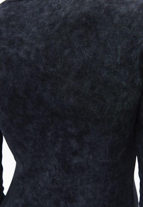 Yıkamalı Elbise ve Ceket Kombini