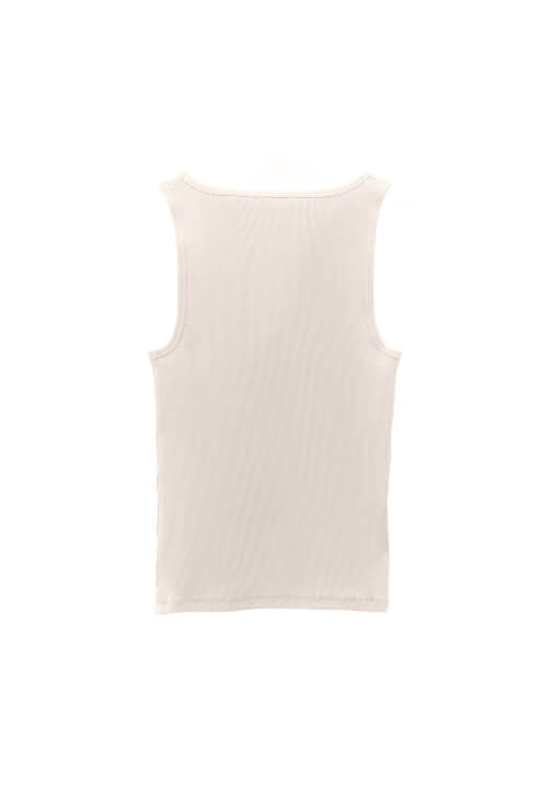 Pamuklu Atlet ve Yüksek Bel Şort Kombini