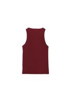 Bayan Bordo Pamuklu Halter Yaka Atlet