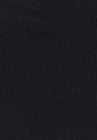 Bayan Siyah Pamuklu Uzun Kollu Roll Neck