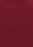 Bayan Bordo Pamuklu Uzun Kollu Roll Neck