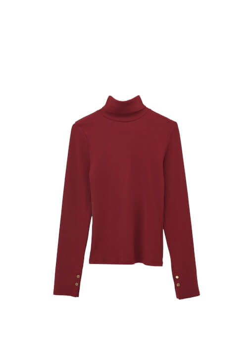 Roll Neck ve Boyfriend Pantolon Kombini