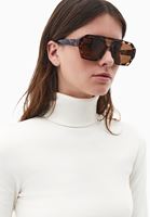 Bayan Krem Pamuklu Uzun Kollu Roll Neck