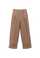 Bayan Kum Beji Ultra Yüksek Bel Straight-Fit Pantolon
