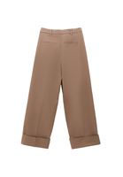 Bayan Kum Beji Ultra Yüksek Bel Straight-Fit Pantolon