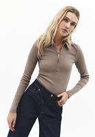 Bayan Kum Beji Polo Yaka Tişört