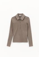 Bayan Kum Beji Polo Yaka Tişört