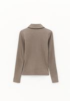 Bayan Kum Beji Polo Yaka Tişört