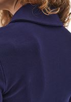 Bayan Lacivert Polo Yaka Tişört