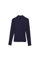 Bayan Lacivert Polo Yaka Tişört