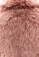 Bayan Pembe Vegan Kürk Yelek