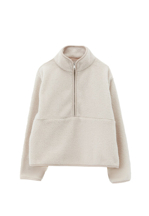 Sweatshirt ve Barrel-Fit Pantolon Kombini