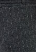 Bayan Füme Çizgili Straight-Fit Pantolon