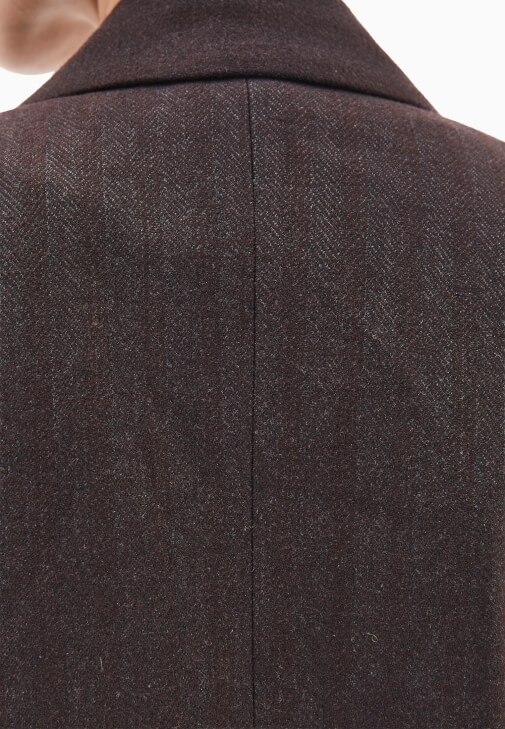 Boyfriend Blazer Ceket ve Wide-Leg Pantolon Kombini