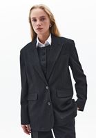 Bayan Çok Renkli Boyfriend Blazer Ceket