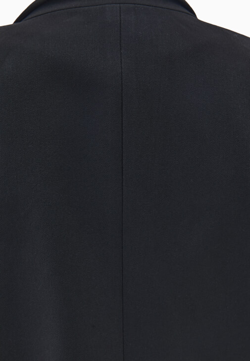 Crop Blazer Ceket ve Carrot-Fit Pantolon Kombini