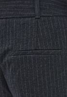 Bayan Çok Renkli Çizgili Wide-Leg Pantolon