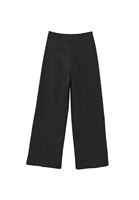 Bayan Çok Renkli Çizgili Wide-Leg Pantolon