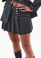 Bayan Çok Renkli Pileli Mini Etek