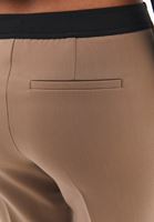 Bayan Kum Beji Yüksek Bel Slim-Fit Pantolon
