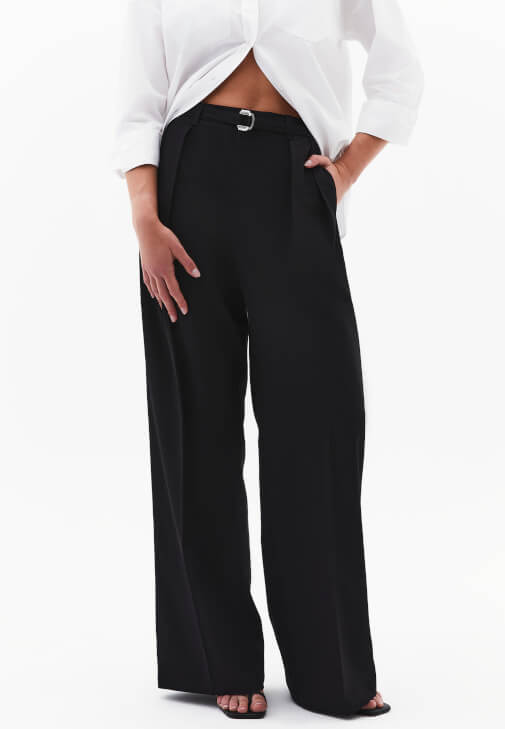 Pantolon ve Cepli Gömlek Kombini