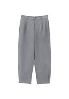 Bayan Gri Ultra Yüksek Bel Balon Pantolon