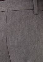 Bayan Gri Yüksek Bel Straight-Fit Pantolon