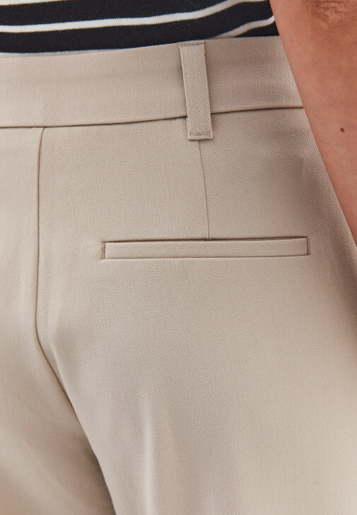 Pileli Pantolon ve Blazer Ceket Kombini