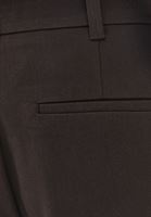 Bayan Kahverengi Yüksek Bel Wide-Leg Pantolon