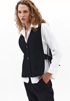 Bayan Siyah V Yaka Yelek