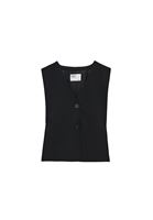 Bayan Siyah V Yaka Yelek