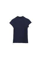 Bayan Lacivert Polo Yaka Tişört